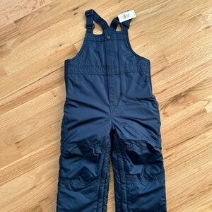 GAP Navy Toddler Kids Snow Bib Overalls